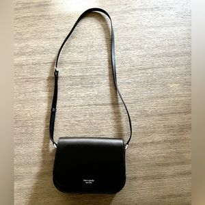 Kate Spade black leather crossbody